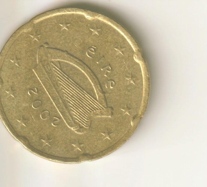 20 cent 2002 Ierland, Verzenden, Ierland, 20 cent