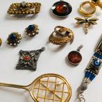 Lot vintage sieraden, Sieraden, Tassen en Uiterlijk, Broches, *, Overige materialen, Verzenden, *