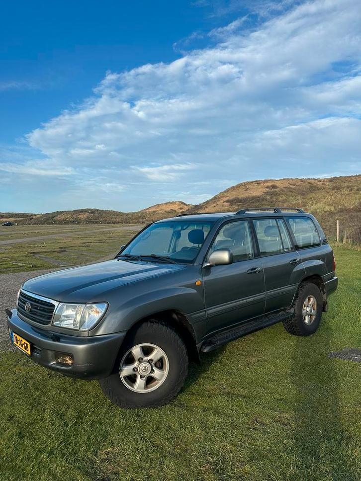 Toyota Landcruiser 100 V8, Auto's, Toyota, Particulier, 4x4, Airbags, Airconditioning, Alarm, Centrale vergrendeling, Cruise Control