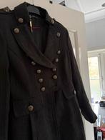Prachtige jas maat 38 militaire look, Ophalen of Verzenden, Zo goed als nieuw, Maat 38/40 (M), Zwart