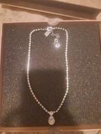 Mooi setje sieraden, als nieuw, merk: abrazzi, Ophalen of Verzenden, Zo goed als nieuw, Zilver, Overige materialen