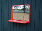 Vintage Flair spiegel jaren '70, Huis en Inrichting, Woonaccessoires | Spiegels, Ophalen, Minder dan 50 cm, Gebruikt, Nvt