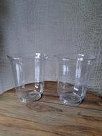 2 bloemenvazen van ikea, Wit, Nieuw, Ophalen of Verzenden, Glas