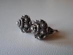 Zilveren Zeeuwse knop oorstekers, Gebruikt, Ophalen of Verzenden, Knopjes of Stekers, Zilver
