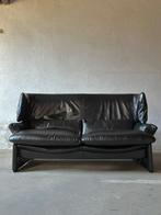 Cassina Portovenere bank zwart, Ophalen, Gebruikt, 150 tot 200 cm, Tweepersoons