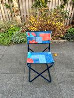 Gestreept camping klapstoeltje, Caravans en Kamperen, Kampeermeubelen, Ophalen of Verzenden, Gebruikt, Campingstoel