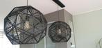 Philips Mohair design hanglamp  zwart, Huis en Inrichting, Lampen | Lampenkappen, Ophalen, Zo goed als nieuw, Zwart, Rond