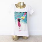 Mar Collection Shirtje 100% Katoen (Maat 40/42) € 20,-, Kleding | Dames, Maat 38/40 (M), Wit, Ophalen of Verzenden, Zo goed als nieuw