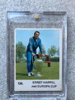 Voetbalplaatje Feyenoord Ernst Happel Monty Gum 1971, Ophalen of Verzenden, Zo goed als nieuw, Feyenoord, Spelerskaart