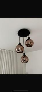 Bollenlamp, Huis en Inrichting, Lampen | Hanglampen, Minder dan 50 cm, Bollenlamp, Ophalen of Verzenden, Glas