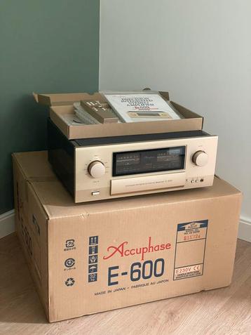 Accuphase E-600 nieuwstaat incl. doos E600 class A beschikbaar voor biedingen