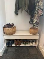 Bankje met klep voor in de hal, Huis en Inrichting, Woonaccessoires | Kapstokken, Ophalen, Gebruikt, Overige typen, Minder dan 100 cm