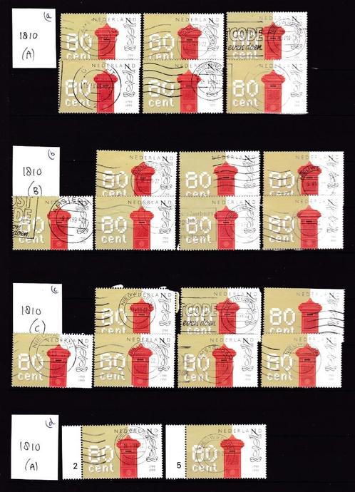 9317) Nederland 1810 postbedrijf, Postzegels en Munten, Postzegels | Nederland, Ophalen of Verzenden