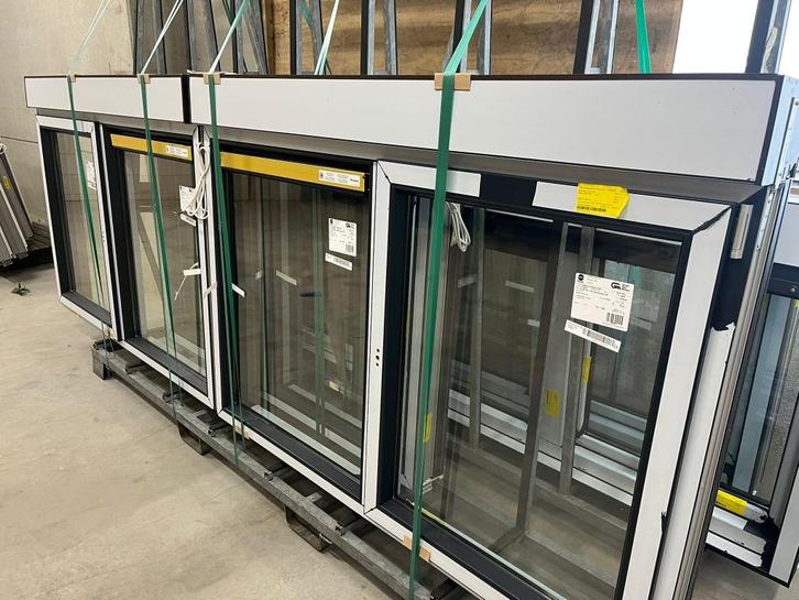 kozijnen, Doe-het-zelf en Verbouw, Kozijnen en Schuifpuien, Nieuw, Raamkozijn, Kunststof, 75 tot 150 cm, 150 tot 225 cm, Inclusief glas
