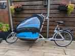 Gazelle Cabby bakfiets, Ophalen, Gebruikt