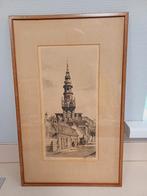 Ets Grote Kerk Haarlem, Antiek en Kunst, Ophalen of Verzenden