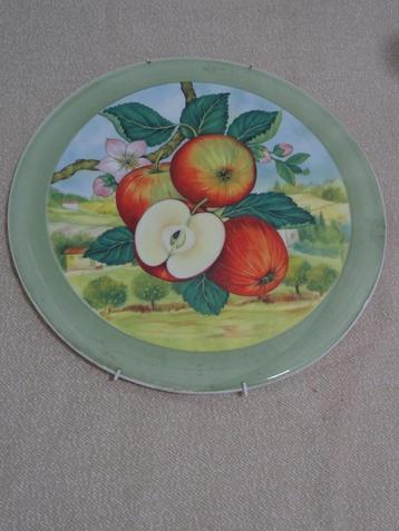 schaal Ceramica due Torri Italy keramiek fruit schaal appels beschikbaar voor biedingen