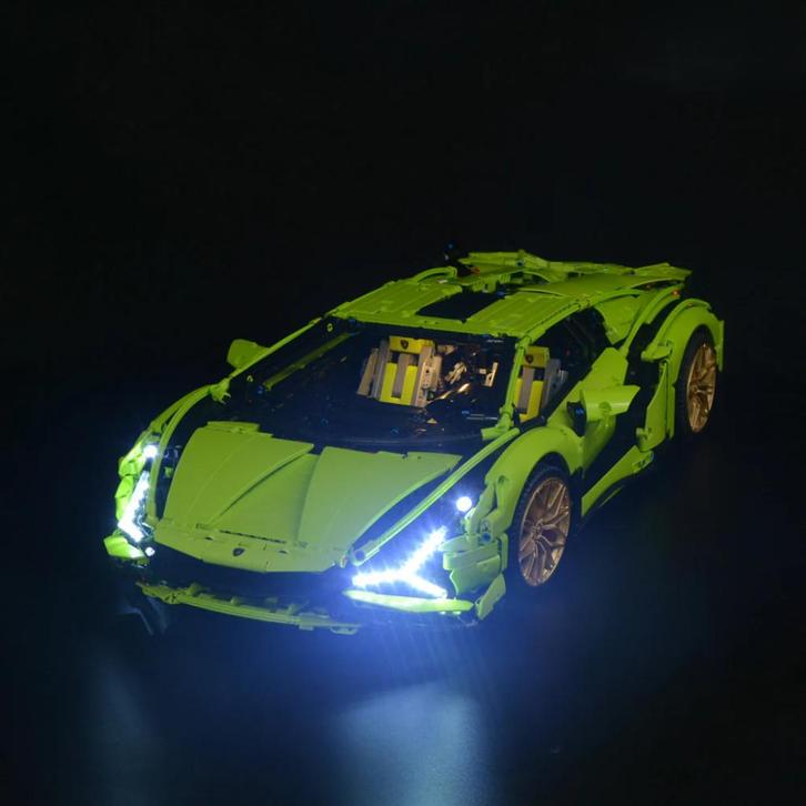 LED Verlichting voor Lamborghini Sian 42115 Nieuw, Kinderen en Baby's, Speelgoed | Bouwstenen, Nieuw, Overige merken, Ophalen of Verzenden