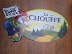 Reclamebord La Chouffe Blonde, Ophalen of Verzenden, Nieuw, Reclamebord, Plaat of Schild, Overige merken