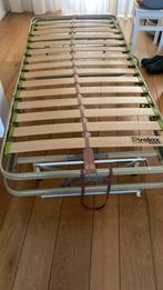 Verstelbaar Pirelax Auping Bed met Spiraalbodem, Ophalen, 90 cm, 200 cm, Metaal