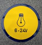 Emaille bord 6 - 24 volt, Ophalen of Verzenden, Zo goed als nieuw