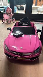 Roze mercedes speelgoed auto, Kinderen en Baby's, Ophalen, Gebruikt