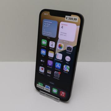 iPhone 12 64GB Black 100% | in Nette Staat beschikbaar voor biedingen
