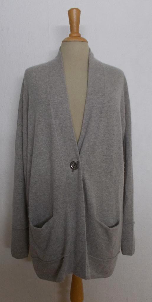 Mooi bruin wol/cashmere vest van Repeat Silver Edition! L, Kleding | Dames, Truien en Vesten, Zo goed als nieuw, Maat 42/44 (L)