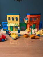 Gaaf groot vintage Sesamstraat speelhuis met accessoires, Ophalen of Verzenden, Gebruikt, Jongen of Meisje