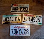 USA license plates 7,50 per stuk, Ophalen of Verzenden, Gebruikt, Auto's