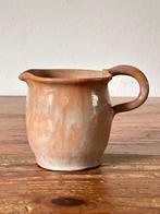 Schenkkan / kan - keramiek - handgemaakt, Antiek en Kunst, Ophalen of Verzenden