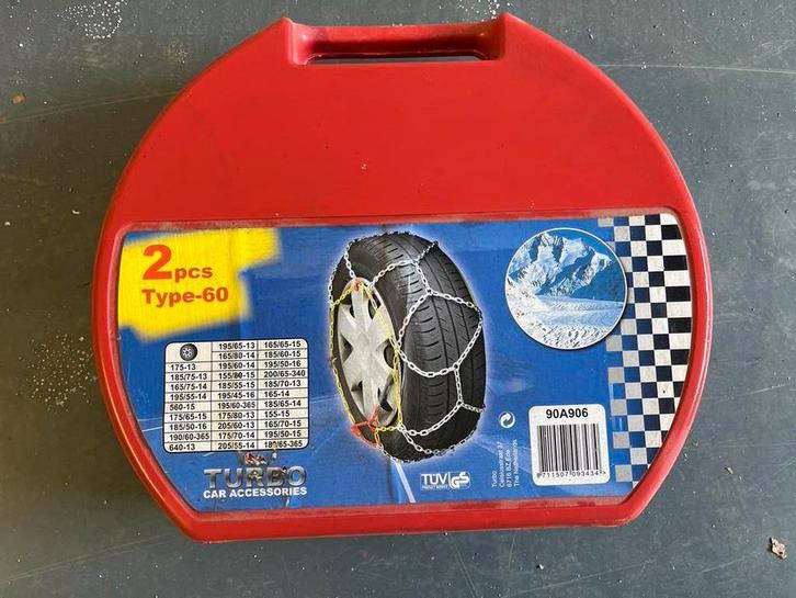 Nieuwe Sneeuwkettingen Type 60 - Nooit Gebruikt!, Auto diversen, Sneeuwkettingen, Nieuw, Ophalen of Verzenden