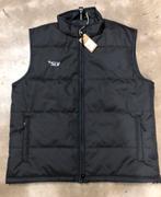 SLV - Nieuwe Padded Bodywarmer, Kleding | Heren, Bodywarmers, Ophalen of Verzenden, Nieuw, Maat 48/50 (M), Zwart
