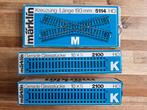 OVP marklin rails 2100, en 5114  lege verpakkingen, Hobby en Vrije tijd, Modeltreinen | H0, Wisselstroom, Gebruikt, Rails, Ophalen of Verzenden