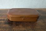 Antiek Koperen Doosje - 10,5 x 6,5 x 2,5 cm, Ophalen of Verzenden
