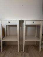 2x IKEA Hemnes Nachtkastjes Wit - Zo Goed Als Nieuw!, Ophalen, Minder dan 45 cm, Zo goed als nieuw, Minder dan 55 cm