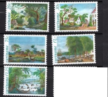 postzegels Suriname 1981 beschikbaar voor biedingen