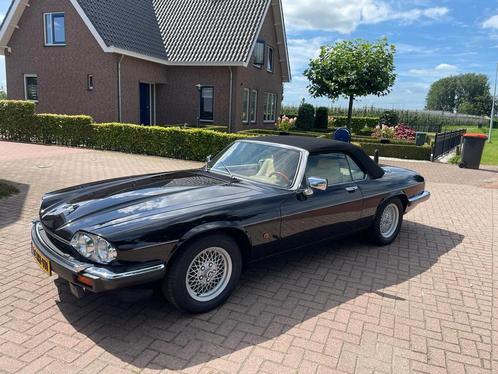 Jaguar XJ-S 5.3 Convertible V12 AUT U9 1991 Zwart, Auto's, Jaguar, Particulier, XJS, Airconditioning, Boordcomputer, Centrale vergrendeling