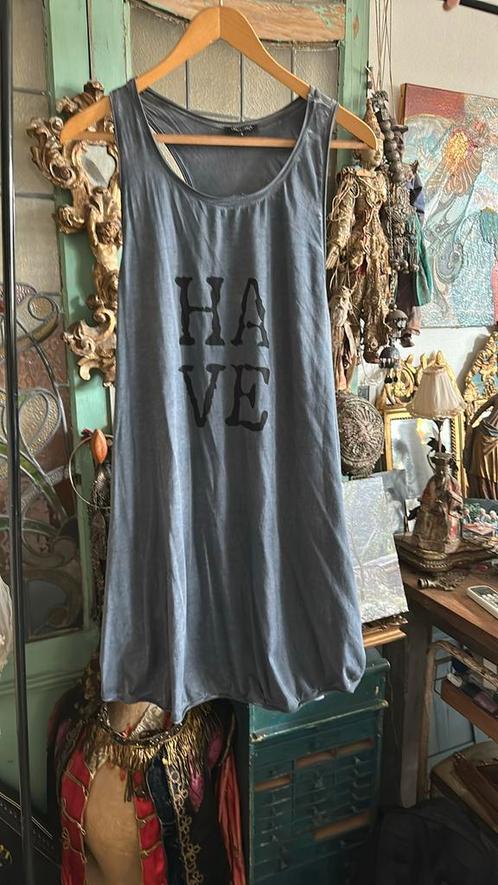 Hebbeding: grappig hemdjurkje. Nieuw, Kleding | Dames, Jurken, Zo goed als nieuw, Groen, Onder de knie, Ophalen of Verzenden