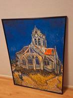 De kerk van Auvers, naar werk van Vincent van Gogh, Print, Zo goed als nieuw, 50 tot 75 cm, Ophalen