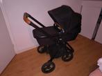 DUBATTI ONE - 2 IN 1 - ALL BLACK, Kinderen en Baby's, Kinderwagens en Combinaties, Gebruikt, Verstelbare duwstang, Combiwagen