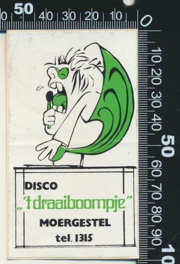 Sticker: Disco Het Draaiboompje - Moergestel beschikbaar voor biedingen