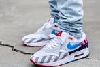 Gloednieuwe Nike Air Max 1 “PARRA” sneakers - maat 44,5, Verzenden, Wit, Nike, Nieuw
