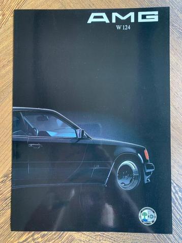 Leaflet Mercedes-Benz W124 3.4 AMG Hammer 1989 nieuw! beschikbaar voor biedingen