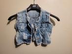 Spijkerjasje / gilet meisje maat 116 /122, Kinderen en Baby's, Kinderkleding | Maat 122, Ophalen of Verzenden, Meisje, Jas