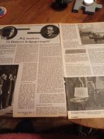 Artikel militaire Willemsorde Jan Landgraaf en Piet van Hoek, Ophalen of Verzenden, Landmacht, Nederland, Foto of Poster