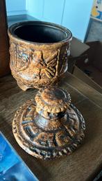 Jasba Aztec koekjespot of pot met deksel jaren 70, Ophalen of Verzenden