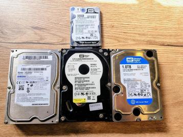 Te Koop: 4 HDD's beschikbaar voor biedingen