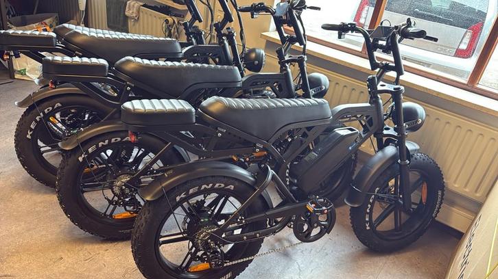 Fatbike Qmwheel V20 PRO - ACTIE Alle extra’s!, Fietsen en Brommers, Elektrische fietsen, Zo goed als nieuw, Overige merken, 51 tot 55 cm