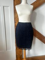 Sissy Boy kokerrok met kant - Maat L, Kleding | Dames, Blauw, Maat 42/44 (L), Nieuw, Ophalen of Verzenden